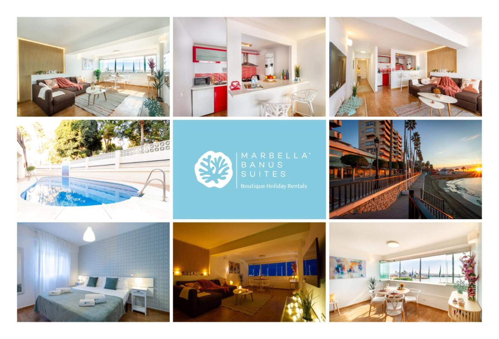 Marbella Banus Suites - Marbella Beach Front Suite Apartment الغرفة الصورة
